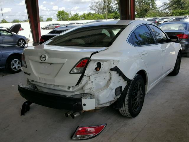 1YVHZ8BH5B5M15177 - 2011 MAZDA 6 I Білий фото 4