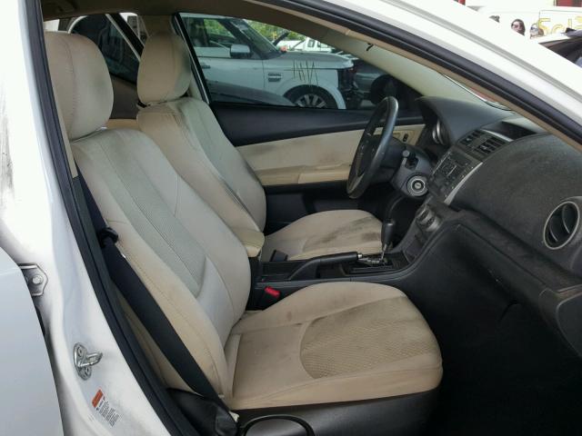 1YVHZ8BH5B5M15177 - 2011 MAZDA 6 I Білий фото 5