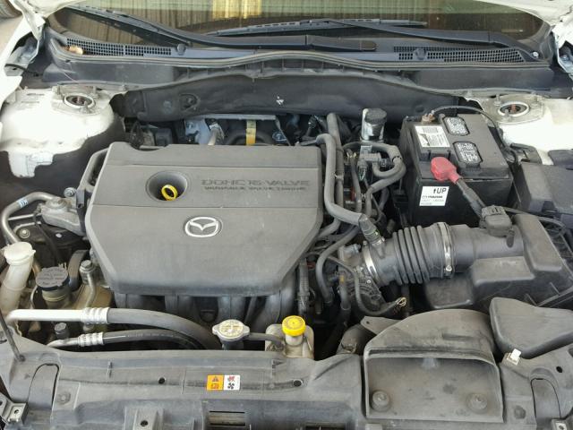 1YVHZ8BH5B5M15177 - 2011 MAZDA 6 I Білий фото 7