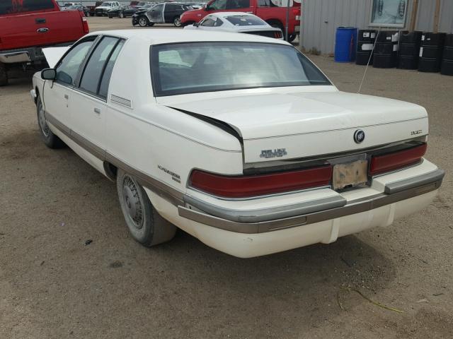 1G4BT5372PR403601 - 1993 BUICK ROADMASTER WHITE photo 3