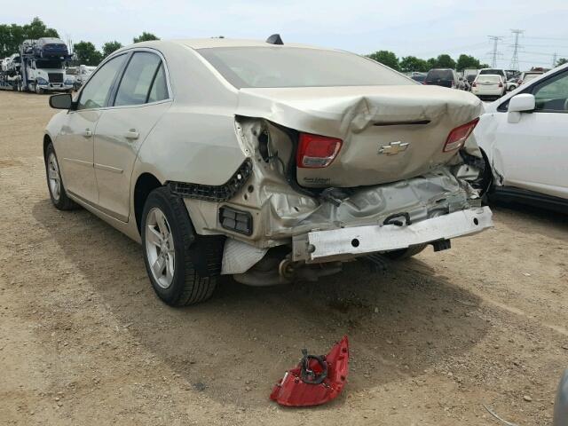 1G11B5SA2DF212105 - 2013 CHEVROLET MALIBU LS 金色 照片 3