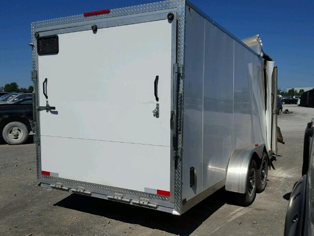 2B96YFCH3G2279032 - 2016 CARGO TRAILER WHITE photo 6