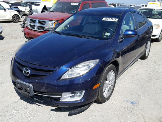 1YVHZ8CH4A5M23882 - 2010 MAZDA 6 I Көк фото 2