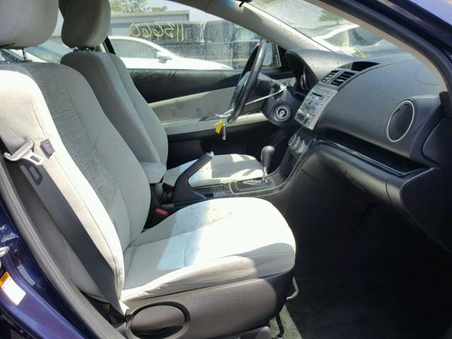 1YVHZ8CH4A5M23882 - 2010 MAZDA 6 I Көк фото 5