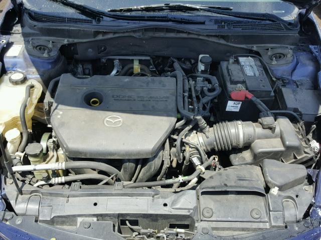 1YVHZ8CH4A5M23882 - 2010 MAZDA 6 I Көк фото 7