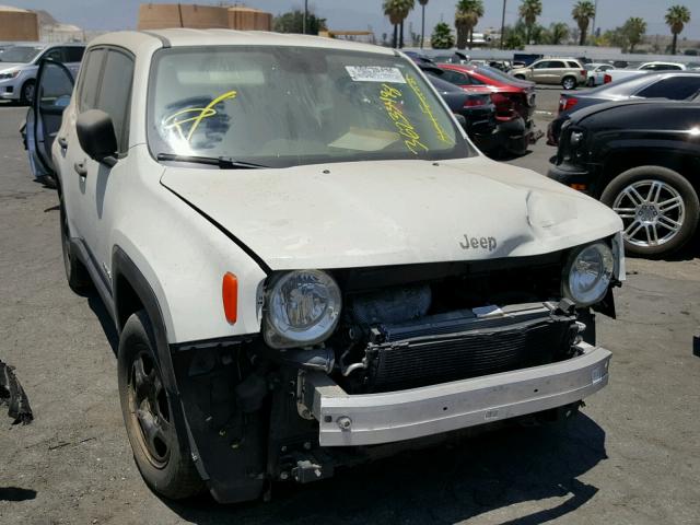 ZACCJAAT7FPB24150 - 2015 JEEP RENEGADE S WHITE photo 1