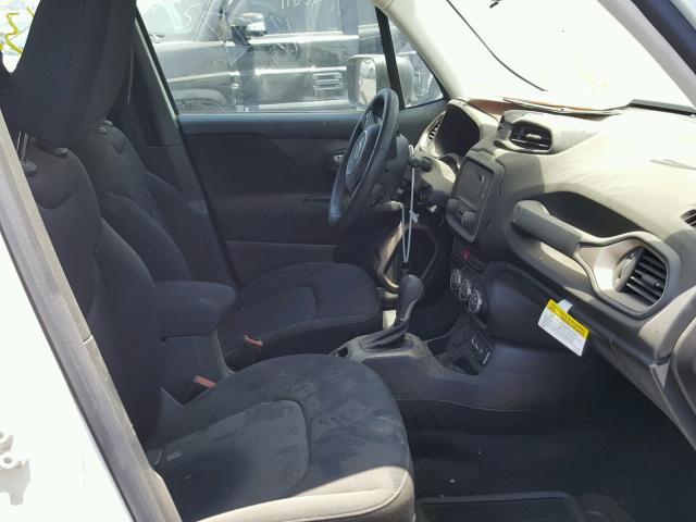 ZACCJAAT7FPB24150 - 2015 JEEP RENEGADE S Սպիտակ լուսանկար 5