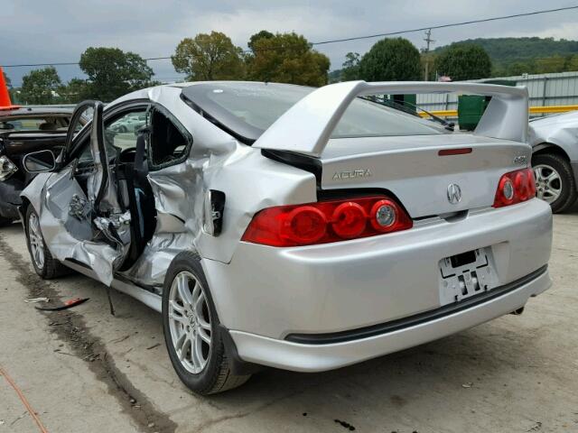 JH4DC54826S020834 - 2006 ACURA RSX SILVER photo 3