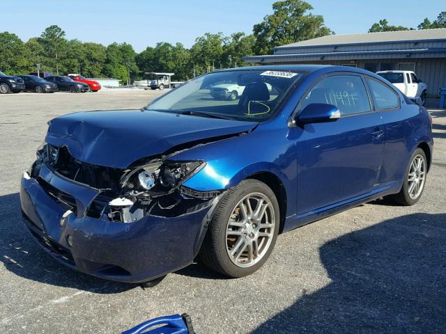 JTKDE167780257027 - 2008 TOYOTA SCION TC 蓝色 照片 2