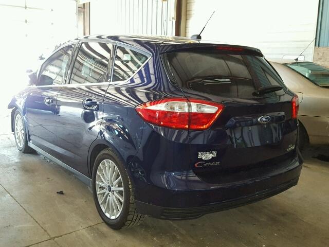 1FADP5BU9GL117178 - 2016 FORD C-MAX SEL BLUE photo 3