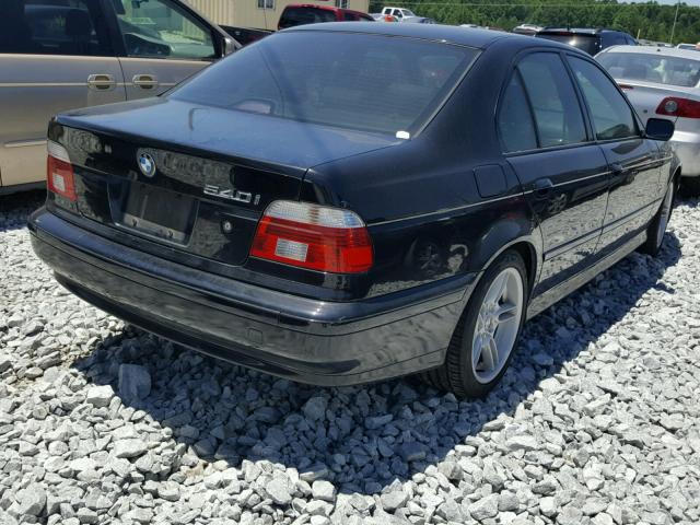 WBADN63402GN85349 - 2002 BMW 540 I AUTO BLACK photo 4