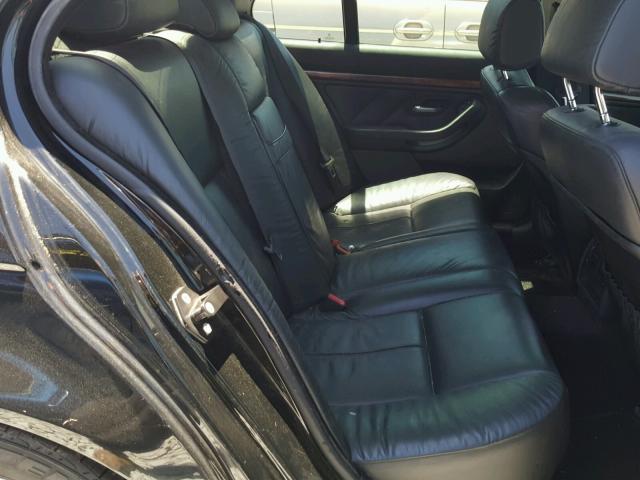 WBADN63402GN85349 - 2002 BMW 540 I AUTO BLACK photo 6