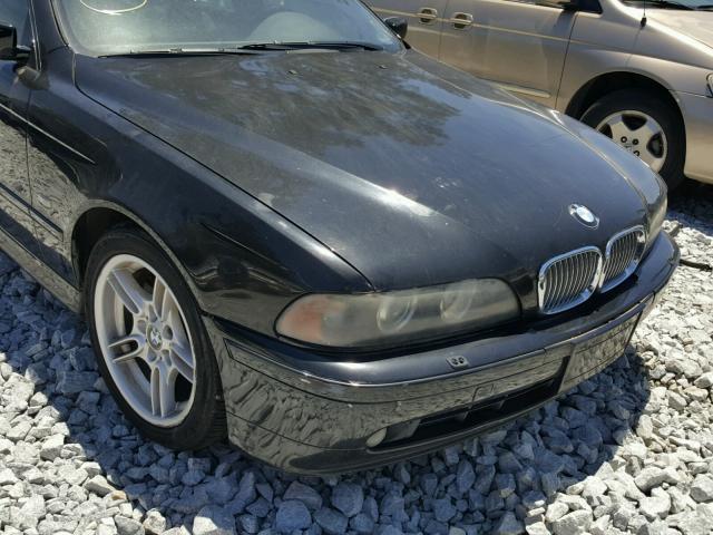 WBADN63402GN85349 - 2002 BMW 540 I AUTO BLACK photo 9