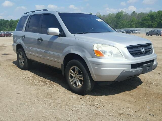 2HKYF18623H510406 - 2003 HONDA PILOT SILVER photo 1