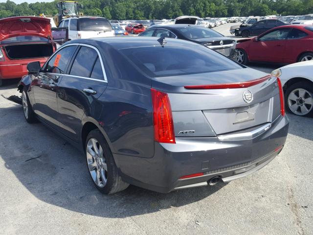 1G6AB5RA5D0131148 - 2013 CADILLAC ATS LUXURY CHARCOAL photo 3