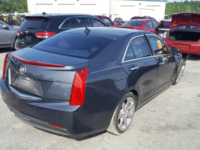 1G6AB5RA5D0131148 - 2013 CADILLAC ATS LUXURY CHARCOAL photo 4