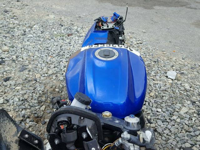 JS1VT54A872100336 - 2007 SUZUKI SV1000 S BLUE photo 5