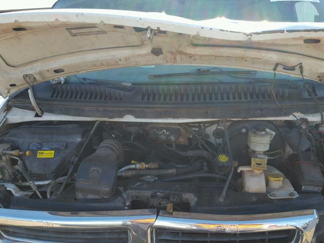 2B6LB31Z0WK137893 - 1998 DODGE RAM VAN B3 WHITE photo 7