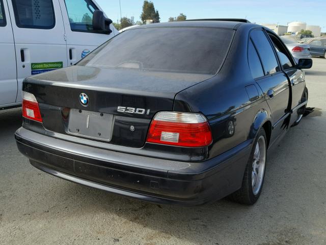 WBADT63431CF04844 - 2001 BMW 530 I AUTO BLACK photo 4