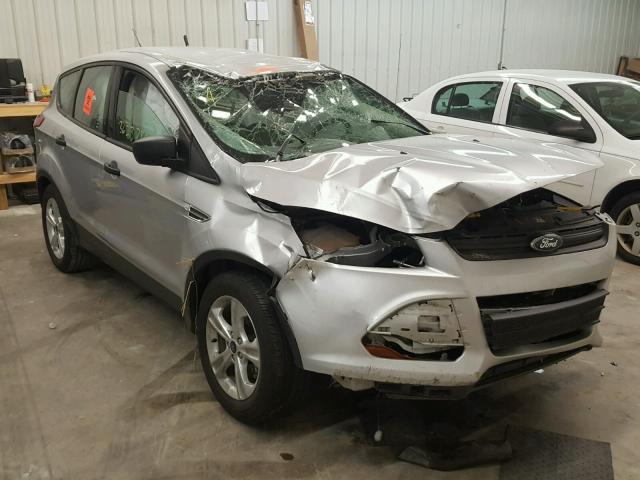 1FMCU0F79FUA59504 - 2015 FORD ESCAPE S SILVER photo 1