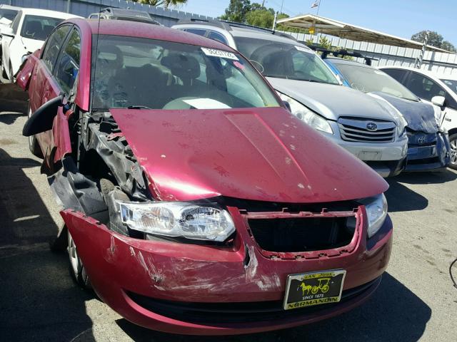 1G8AJ55F06Z195057 - 2006 SATURN ION LEVEL BURGUNDY photo 1