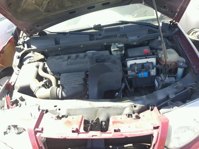 1G8AJ55F06Z195057 - 2006 SATURN ION LEVEL BURGUNDY photo 7