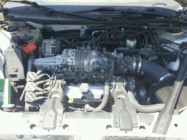 1G2WR52131F231898 - 2001 PONTIAC GRAND PRIX SILVER photo 7