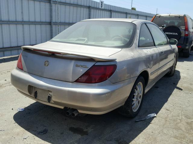 19UYA2259XL000304 - 1999 ACURA 3.0CL TAN photo 4