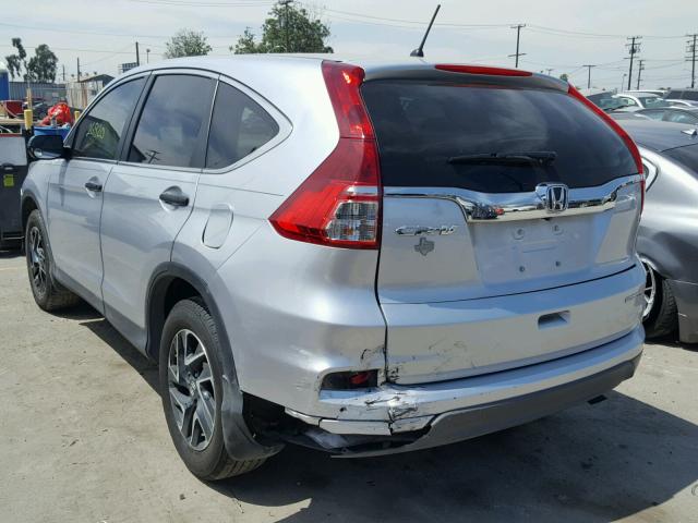 2HKRM3H40GH507403 - 2016 HONDA CR-V SE SILVER photo 3