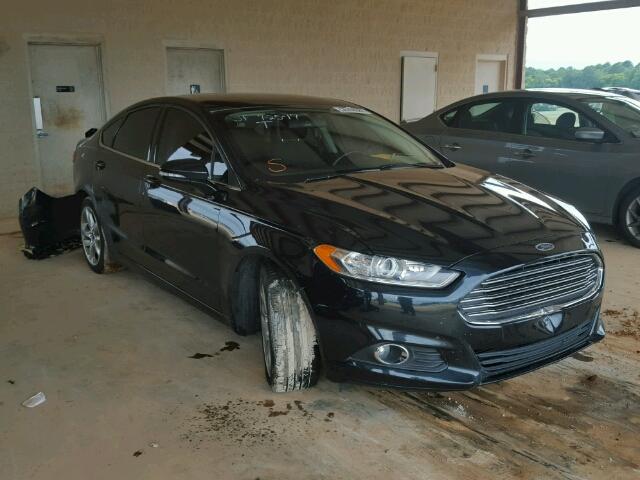 3FA6P0HD5ER260629 - 2014 FORD FUSION SE BLACK photo 1