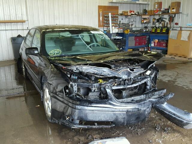 2G1WH55K049452643 - 2004 CHEVROLET IMPALA LS BLACK photo 1