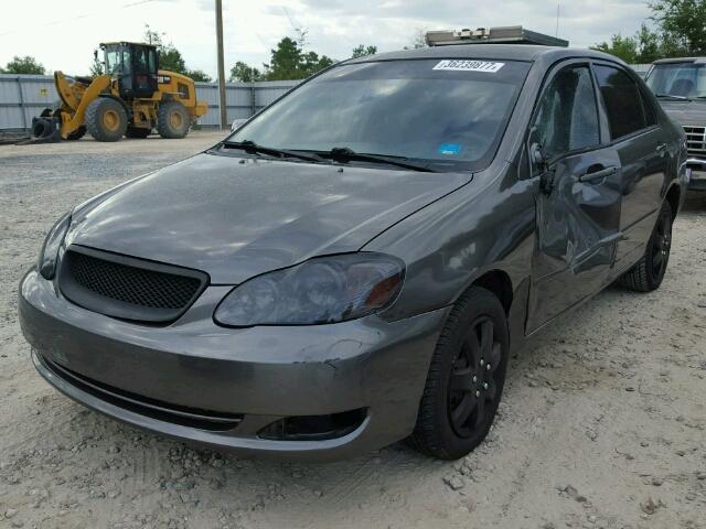 2T1BR32E17C752573 - 2007 TOYOTA COROLLA CE CHARCOAL photo 2