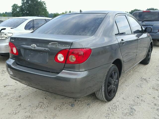 2T1BR32E17C752573 - 2007 TOYOTA COROLLA CE CHARCOAL photo 4