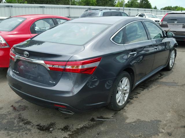 4T1BK1EB8DU042445 - 2013 TOYOTA AVALON BAS GRAY photo 4