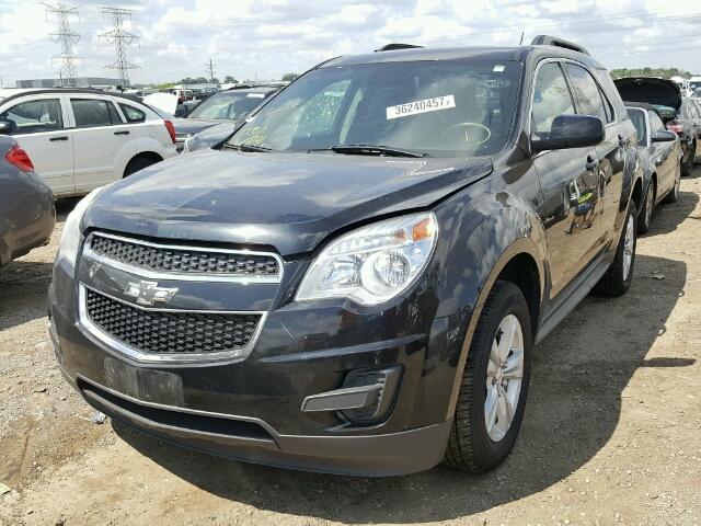 2GNFLFEK4F6214866 - 2015 CHEVROLET EQUINOX LT BLACK photo 2