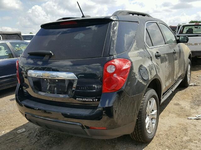 2GNFLFEK4F6214866 - 2015 CHEVROLET EQUINOX LT BLACK photo 4