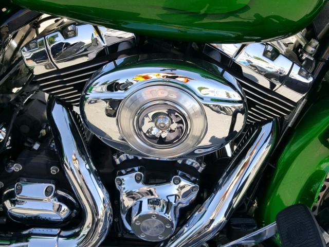 1HD1FC4149Y645142 - 2009 HARLEY-DAVIDSON FLHTCU GREEN photo 7