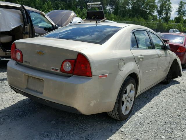 1G1ZB5E17BF276524 - 2011 CHEVROLET MALIBU LS GOLD photo 4