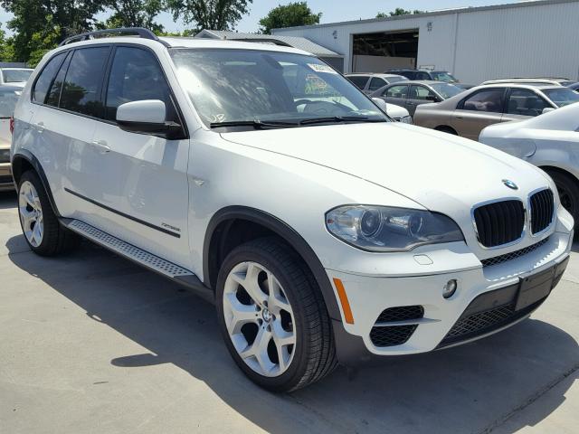 5UXZV4C56CL746333 - 2012 BMW X5 XDRIVE3 WHITE photo 1