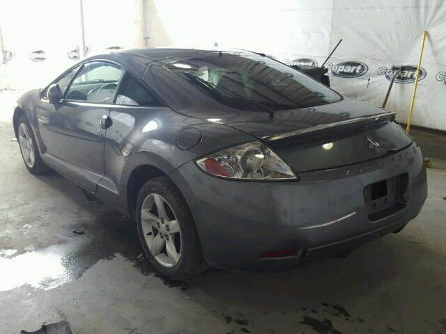 4A3AK24F16E045868 - 2006 MITSUBISHI ECLIPSE GRAY photo 3