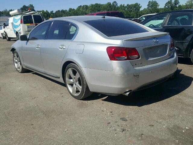 JTHBN96S565009827 - 2006 LEXUS GS GENERAT SILVER photo 3