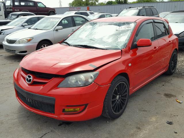 JM1BK34L371622279 - 2007 MAZDA SPEED 3 红色 照片 2