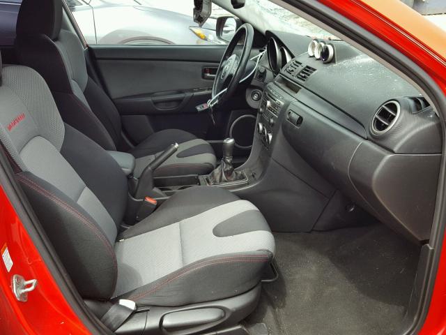 JM1BK34L371622279 - 2007 MAZDA SPEED 3 红色 照片 5