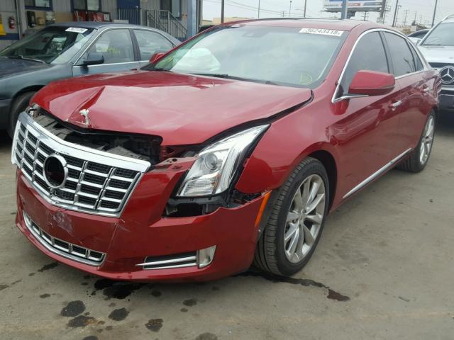 2G61P5S36D9141660 - 2013 CADILLAC XTS LUXURY BURGUNDY photo 2