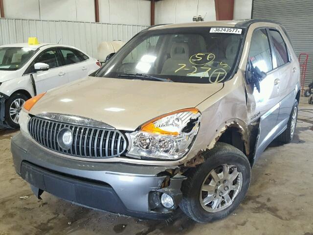 3G5DA03E82S536851 - 2002 BUICK RENDEZVOUS GOLD photo 2