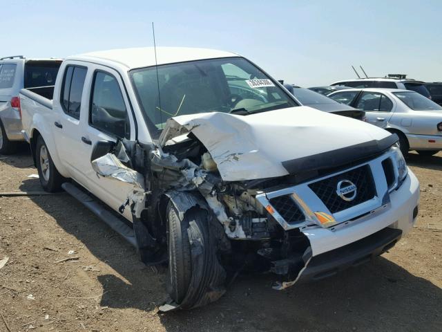 1N6AD0EV9CC466703 - 2012 NISSAN FRONTIER S WHITE photo 1