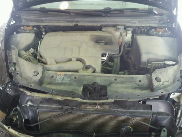 1G1ZB5EB1AF297327 - 2010 CHEVROLET MALIBU LS BLACK photo 7