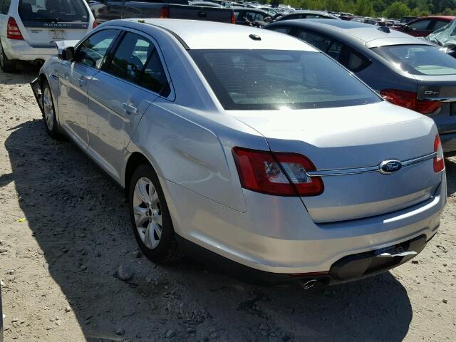 1FAHP2HW3BG118689 - 2011 FORD TAURUS SEL SILVER photo 3