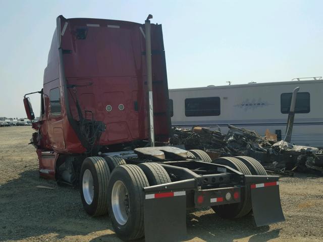 3HSDJSJR4CN582081 - 2012 INTERNATIONAL PROSTAR أحمر صورة 2