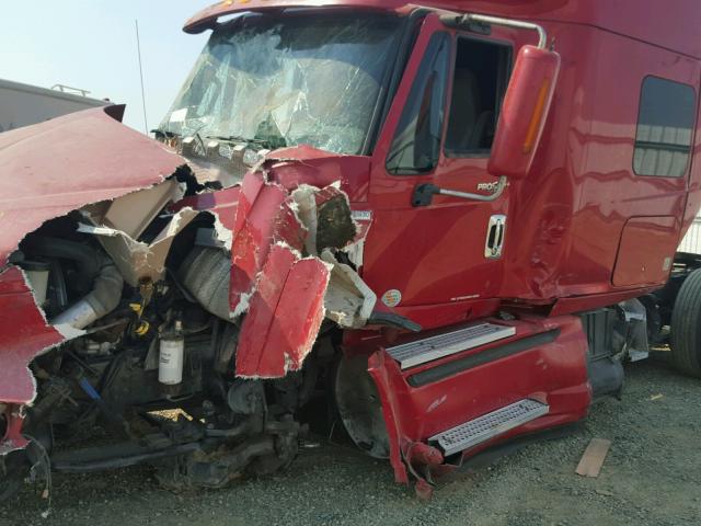 3HSDJSJR4CN582081 - 2012 INTERNATIONAL PROSTAR أحمر صورة 6